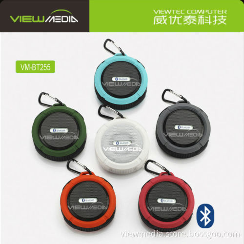 2016 VM-BT255 powerful legoo waterproof bluetooth speaker WITH SPORT HOOK